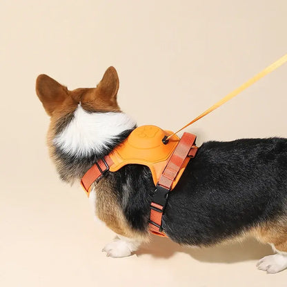 Retractable No-Pull Dog Harness